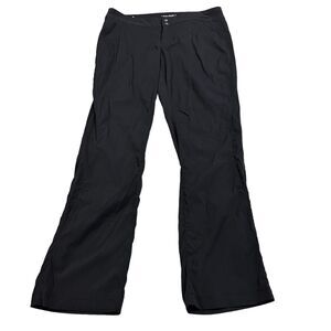 Columbia Omni Shield Womens Size 10 Black Pocketed Straight Leg Pants